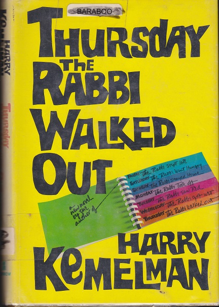 Thursday the Rabbi Walked Out Image for Thursday the Rabbi Walked Out