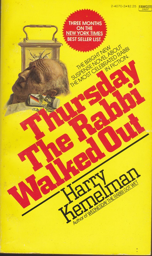 Image for Thursday the Rabbi Walked Out