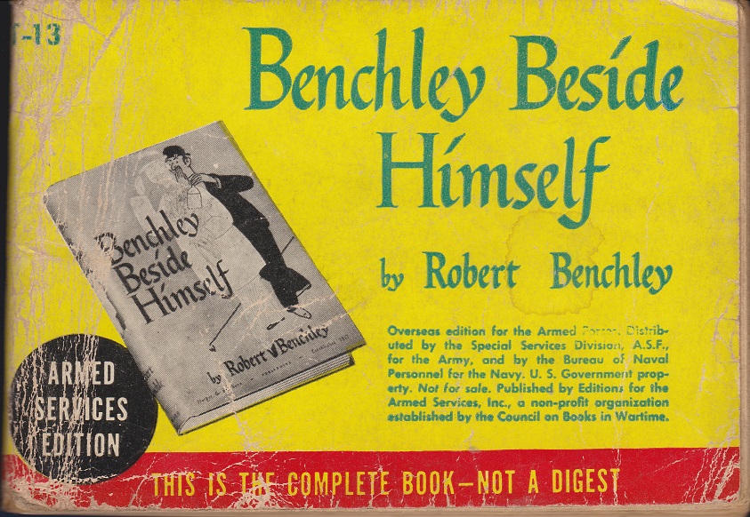 Image for Benchley Beside Himself